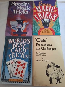 Four Magic Books Card Tricks - Picture 1 of 2