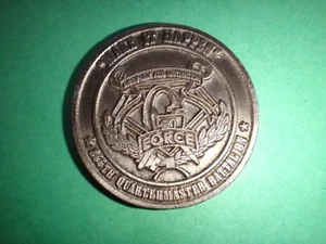 US Army 1244th QUARTERMASTER BATTALION Challenge Coin - Picture 1 of 4