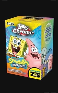 Caja Bláster Topps 2025 cromada valor Bob Esponja - Imagen 1 de 1