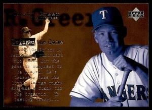 1998 Upper Deck Rusty Greer Texas Rangers #152 - Picture 1 of 2