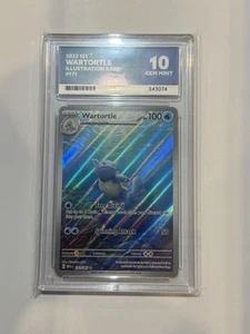 Wartortle EX 171/165 Art Rare Ace Grading Gem Mint 10 Pokemon 151 English - Picture 1 of 2