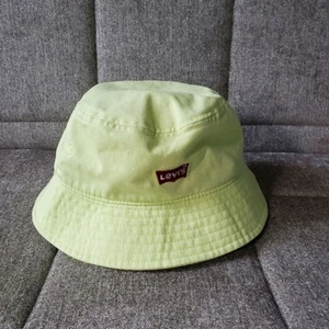Levi's Bucket Hat Size M Lime Yellow Green - Picture 1 of 8
