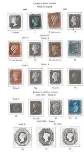 Great Britain used stamp collection #2 up 1954 [482 - Bild 1 von 17
