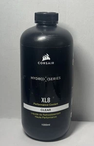 Corsair Hydro X Series XL8 Performance PC Coolant, 1 Liter, Clear New - Picture 1 of 3