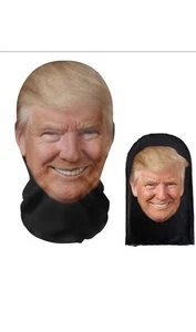 🎇President 🤣 Donald Trump Breathable Pullover Mask Full Face Halloween Costume - Picture 1 of 3