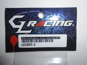 GL Racing Part No WHC003-2 4wd R10 machine cut wheel rim mini Z Kyosho PN Atomic - Picture 1 of 2