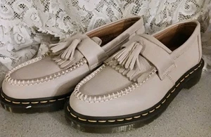 Mocassini Doc Dr. Martens Adrian CL 02 Y Animal Grain Tan Nappa Uomo US Taglia 8 - Foto 1 di 9