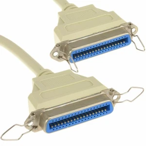 Centronics IEEE-1284 Parallel Druckerkabel 36 Pin Buchse auf Buchse 2m - Bild 1 von 9