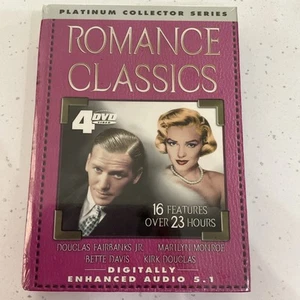 Romance Classics Platinum Collector Series 4 DVD Set 16 Movies 23 Hrs (DVD) NEW - Picture 1 of 5