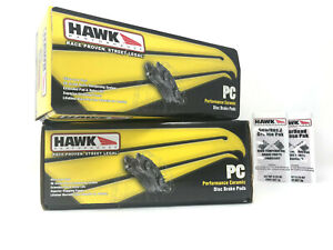 Hawk Ceramic Front + Rear Brake Pads Fits Chrysler 300C Dodge Challenger Magnum
