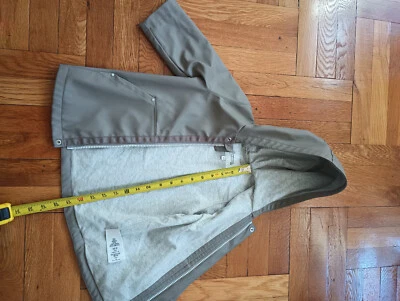 Bonpoint Rain Jacket 3T grey good pre-owned condition  - Image 1 of 4