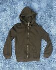 H&M Youth Relaxed Fit Black Hooded Extra Small Large Zipper Hoodie