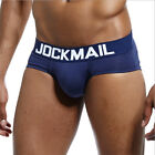 Jockmail Boxer Shorts Men's U Convex Underwear Cotton Bulge Pouch Trunks Panties