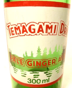 Botella de refresco vintage ACL: TEMAGAMI SECO verde de CANADÁ (FRANCÉS) 300 ml ACL - Imagen 1 de 3