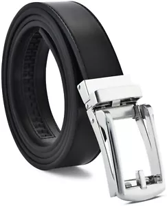 Men's Ratchet Belt Genuine Leather Mens Belt with Slide Ratchet Belts for men - Imagen 1 de 37