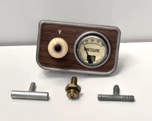 Aluminum Bezel Woodgrain American Standard NOS Under Dash Air Shock Controller - Picture 1 of 8