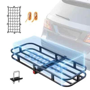 53 in. x 19 in. x 5 in Hitch Cargo Carrier 500 lbs. Luggage Carrier Rack Basket - Picture 1 of 8