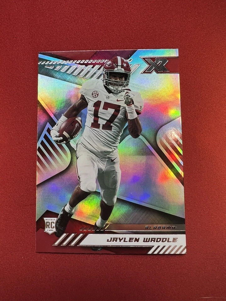 JAYLEN WADDLE 2021 Panini Chronicles XR Draft Picks #185 Rookie RC DOLPHINS - Image 1 of 1