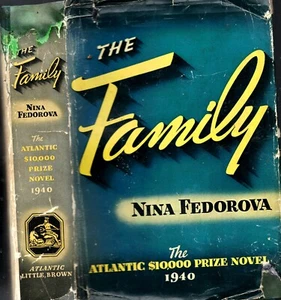 RARE 1940 1ST EDITION NINA FEDOROVA RUSSIA EXILES IN HARBIN CHINA ATLANTIC PRIZE - Picture 1 of 2