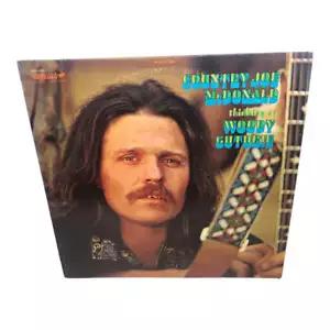 Country Joe McDonald Record Thinking of Woody Guthrie Record Vanguard VSD 6546 - Picture 1 of 7