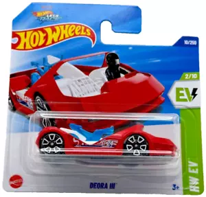SUPER RARE 2025 HOT WHEELS EV #10 DEORA III SHORT CARD! - Picture 1 of 2