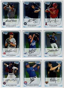 2011 Bowman Chrome Prospects You Pick the Card Complete Your Set 72-100