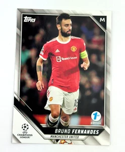 Bruno Fernandes 2021-22 Topps UCL Collection 1st Edition #78 Manchester United - Bild 1 von 2