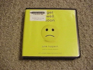 Get Well Soon by Julie Halpern (2008 Audio 4 CDs, Unab Ex-Library) Free Shipping - Picture 1 of 3
