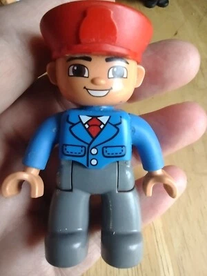 Lego Duplo Pilot And Conductor - Image 1 of 4