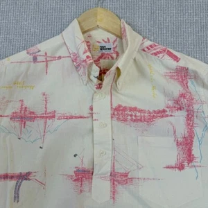 Vtg 80s Reyn Spooner Sz L Popover Yacht Harbor Boat Sailor 1978 Old Hawaii Kloth - Picture 1 of 17