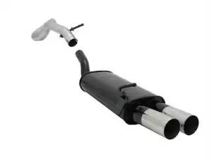 NOVUS SPORTAUSPUFF PASSEND FÜR AUDI A3 (8L) 2x76 RL-Design NEUWARE - Bild 1 von 1