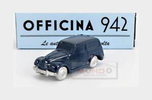 1:76 OFFICINA-942 Fiat 500C Belvedere 1951 Blue ART1030B Modellbau