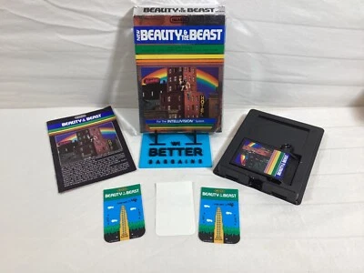 Beauty & the Beast Intellivision Video Game imagic CIB - Image 1 of 4