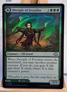 Disciple of Freyalise / Garden of Freyalise - Uc/Foil - Modern Horizons 3 -EN/NM - Bild 1 von 2
