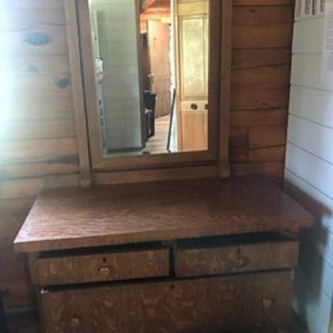 Solid Oak Dresser Cover