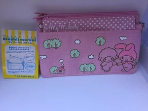 Sanrio Original Classic My Melody Pencil Accessory Bag 2008 2 In 1 School Pouch - Imagen 1 de 6