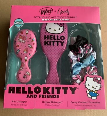 JUEGO DE CEPILLOS PARA EL CABELLO HELLO KITTY & FRIENDS WET BROCH & GOODY EDICIÓN LIMITADA Foto 1 de 4