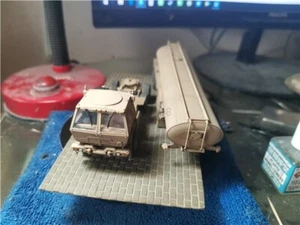 Modelo de resina 3D pintado a mano 1/72 moderno militar estadounidense M1088 petrolero color desierto - Imagen 1 de 4
