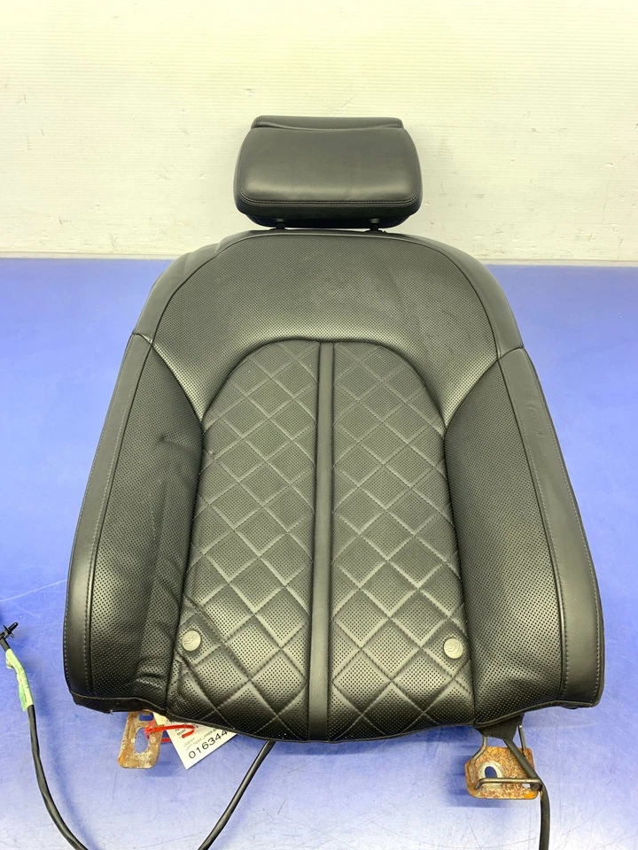 AUDI S8 D4 2013-2017 RESPALDO SUPERIOR IZQUIERDO COJÍN ASIENTO PERFORADO *INDENTACIONES* Foto 1 de 4