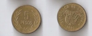 Colombia 5 pesos 1990 High grade! - Picture 1 of 1