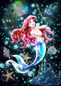 Rompecabezas Disney arte manchado Ariel 266 piezas pequeñas Tenyo DSG-266-961 - Imagen 1 de 3