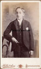 Cdv Young London Man Named Charlie Mulroy Victorian Antique Photo
