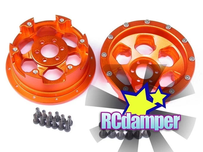 GPM ALUMINUM 2.2 BEADLOCK WHEEL RIM OR POLE YT1006 1/10 AXIAL YETI 90026 AX31118 - Image 1 of 1