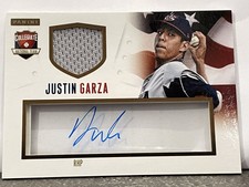 Justin Garza 2014 USA Baseball 15U National Team Jerseys Auto Limit Card /99
