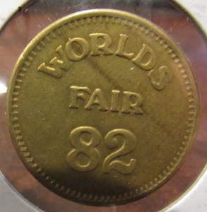 Ficha de Comercio Justo Mundial Fun Town Knoxville 1982, TN - Tennessee - Imagen 1 de 2