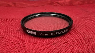 Vintage 58mm Sunpak UV Filter Ultraviolet - Image 1 of 2