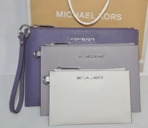 Michael Kors Jet Set Travel Wristlet/Clutch Set: 3 Gr. Wechselriemen NEU - Bild 1 von 5