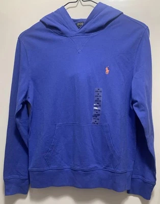 Camisa con Capucha Pullover Azul Ralph Lauren Juvenil Niño~~Talla M (10-12) Foto 1 de 4