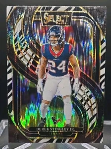 2024 Select Premier Level Derek Stingley Jr. ZEBRA Prizm #149- Texans- Case Hit - Picture 1 of 2