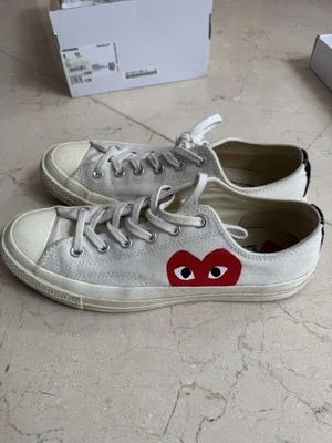 Converse Chuck Taylor 70 x CDG Comme des Garçons Low, Size 8 - Image 1 of 4